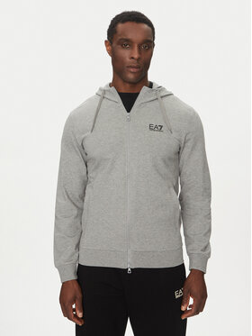 EA7 Emporio Armani EA7 Emporio Armani Sweatshirt 8NPM33 PJVRZ 3905 Grau Regular Fit