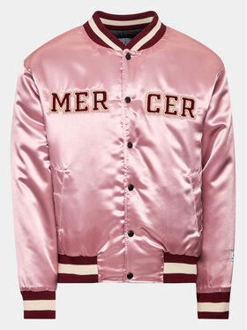 Mercer Amsterdam Mercer Amsterdam Bomber stila jaka Unisex The Varsity MEAP213099 Rozā Loose Fit