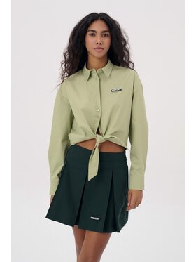 Misaga Misaga Koszula LIVIA SHIRT Zielony Regular Fit