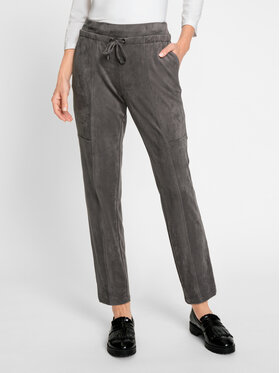 Olsen Olsen Stoffhose Lisa 14002007 Grau Regular Fit