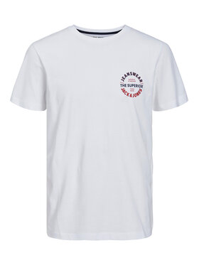 Jack&Jones Jack&Jones T-Shirt 12222339 Biały Regular Fit