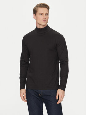 Calvin Klein Calvin Klein Bluză cu gât K10K111858 Negru Regular Fit