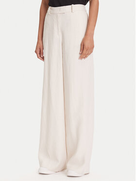 Marc O'Polo Marc O'Polo Pantaloni di tessuto 503 0066 10053 Beige Wide Fit