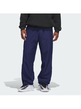 adidas adidas Spodnie materiałowe 161293 Niebieski jasny Loose Fit