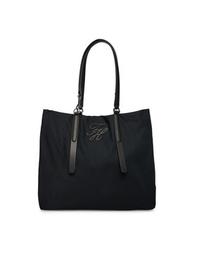 Tommy Hilfiger Tommy Hilfiger Rankinė Th Elevated Nylon Tote AW0AW18406 Juoda