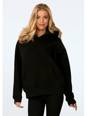 DKaren Sport DKaren Sport Bluza Oseye Czarny Classic Fit