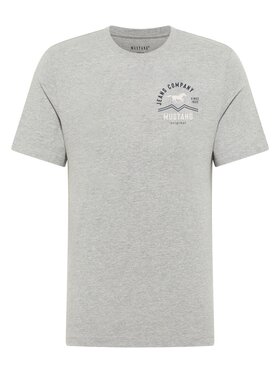 Mustang Mustang T-Shirt Style Alex Szary Regular Fit
