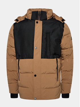 INDICODE INDICODE Зимно яке Titan 15-755 Кафяв Regular Fit