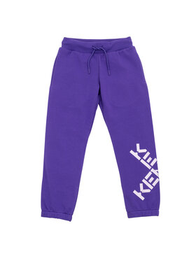 Kenzo Kids Kenzo Kids Спортивні штани K14217 Фіолетовий Regular Fit