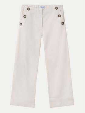 Mayoral Mayoral Pantaloni din material 6501 Écru Regular Fit