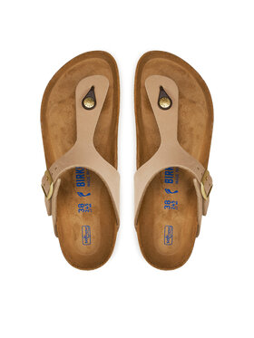 Birkenstock Birkenstock Šlepetės per pirštą Gizeh 1019014 Smėlio