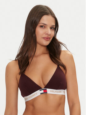 Tommy Hilfiger Tommy Hilfiger Σουτιέν Bralette UW0UW05651 Μπορντό
