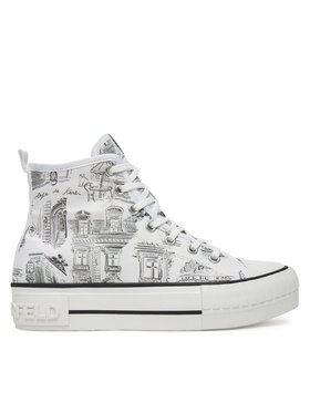 KARL LAGERFELD KARL LAGERFELD Teniși KL60455 Alb