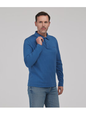 Lee Cooper Lee Cooper Polo MARIO Niebieski Regular Fit