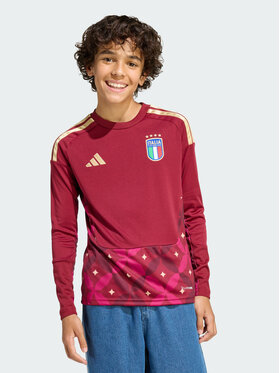 adidas adidas Koszulka techniczna Italy 26 Home Goalkeeper Czerwony Slim Fit