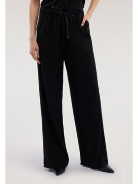 Trussardi Trussardi Spodnie materiałowe P271A002361N033 Czarny Over Fit