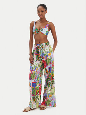 Seafolly Seafolly Riidest püksid La Boca 55599-PA Värviline Wide Leg