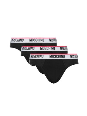 MOSCHINO MOSCHINO Set di slip classici 3pack Moschino black Nero