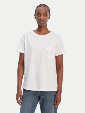 Liu Jo Liu Jo T-Shirt WA6372 JS923 Bílá Regular Fit