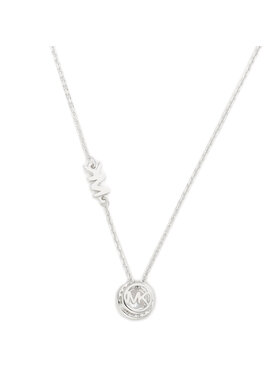 Michael Kors Ogrlica Pave Halo Necklace MKC1208AN040 Srebrna