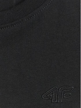 4F 4F T-shirt BASIC+ Nero Regular Fit