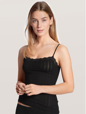 Calida Calida Tričko 10092 Čierna Slim Fit
