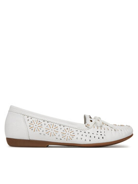 Rieker Rieker Mocassini L6396-80 Bianco