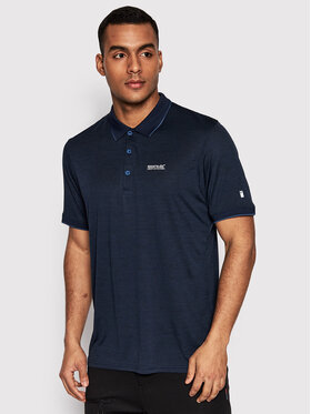 Regatta Regatta Polo Remex II RMT186 Granatowy Regular Fit
