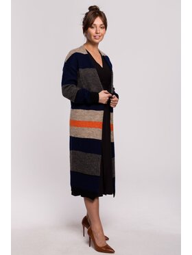 BeWear BeWear Kardigan bk055 Czarny Baggy Fit