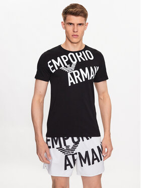 Emporio Armani Emporio Armani Tricou 211818 3R476 21921 Negru Regular Fit