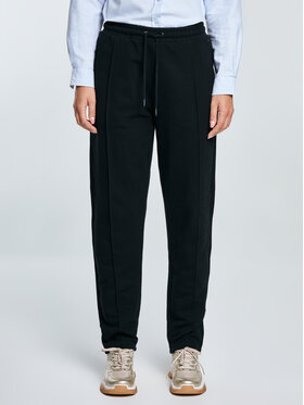 BIG STAR BIG STAR Spodnie dresowe PIXELINAP Czarny Basic Fit