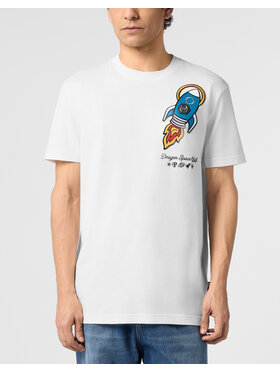 PHILIPP PLEIN PHILIPP PLEIN T-Shirt 31292 Bílá Regular Fit