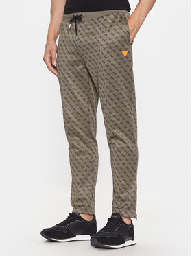 Guess Guess Stoffhose Z2BB05 FL04Q Braun Regular Fit