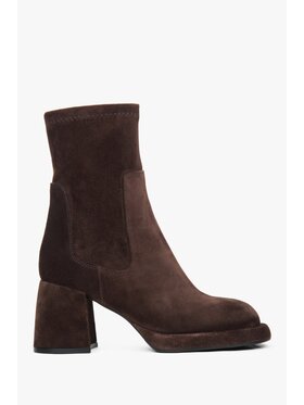 Estro Estro Členková obuv ER00118410 Hnedá