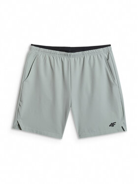 4F 4F Szorty sportowe ATHLETIC Turkusowy Regular Fit