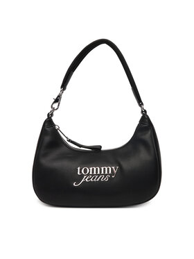 Tommy Jeans Tommy Jeans Дамска чанта Tjw Bold Script Shoulder Bag AW0AW17895 Черен