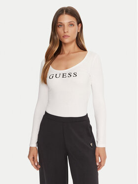 Guess Guess Боді O5RM08 KBBU1 Білий Regular Fit