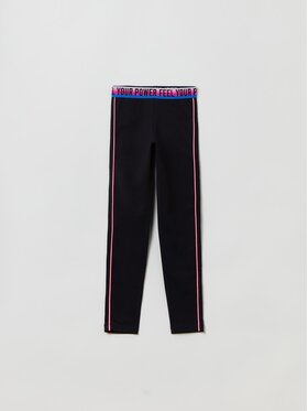 OVS OVS Leggings 1755717 Crna Slim Fit