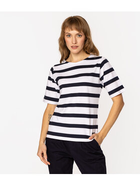 Lee Cooper Lee Cooper T-Shirt NELA 5513 Biały Regular Fit