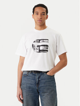 G-Star Raw G-Star Raw Tričko G Icon Graphic D28823-E385 Biela Regular Fit