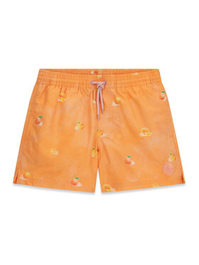 Guess Guess Pantaloni scurți pentru înot L6GZ06 WN122 Portocaliu Regular Fit