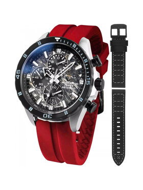 Vostok Europe Vostok Europe Zegarek 6S10-320E693SR Czerwony