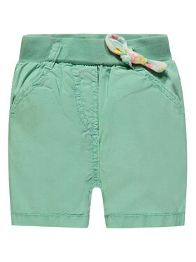 Kanz Kanz Szorty materiałowe 1832185-5244 Zielony Basic Fit