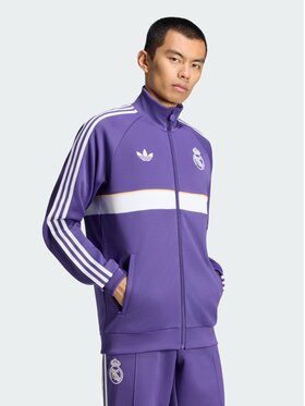 adidas adidas Bluza techniczna 169224 Fioletowy Regular Fit