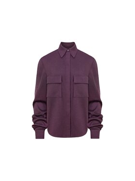 MANDRAGORA MANDRAGORA Camicia Omaro Viola Standard Fit