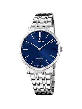 Festina Festina Zegarek F20045-3 Srebrny