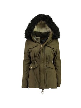 Geographical Norway Geographical Norway Parka WW5310F/GN-KAKI Zielony Regular Fit