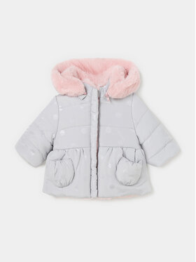 Mayoral Mayoral Зимно яке 2.407 Сив Regular Fit