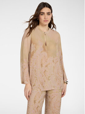 Elena Mirò Elena Mirò Blusa 2169P000215N001 Beige Regular Fit