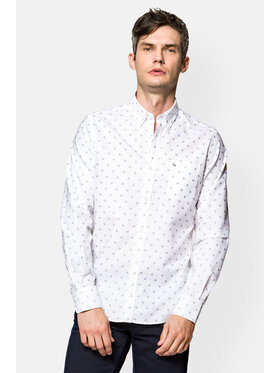 Lancerto Lancerto Koszula Sean KO073122000026 Biały Slim Fit
